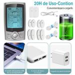 Full Body Tens Unit Electro Therapy with 8 Pads