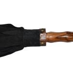 Black Suede Leather Flogger with 50 Tails