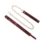 Lace Collar and Lead Set with Blindfold