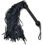 Thick Leather Flogger with 75 Tails for Impact