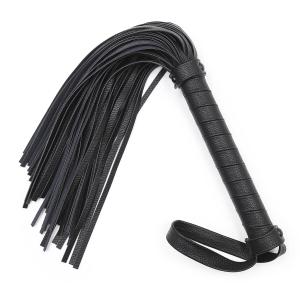 PU Leather Spank Whip Flogger for Couples