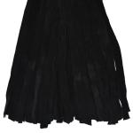 Black Suede Leather Flogger with 50 Tails