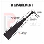 Thick Leather Flogger with 35 Tails