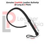 Real Leather Flogger Whip for BDSM Play