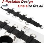 Queen Bed Restraint Kit for Submissives