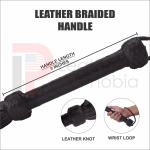 Thick Leather Flogger with 35 Tails