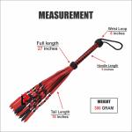 Thick Leather 12-Tail Flogger for Impact Play