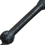 Real Leather Flogger Whip for BDSM Play