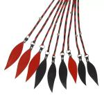 Leather Flogger with 9 Braided Tails