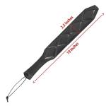 Cow Leather BDSM Role Play Flogger and Paddle Set