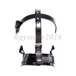 PVC Leather Head Harness with Detachable Mouth Gag