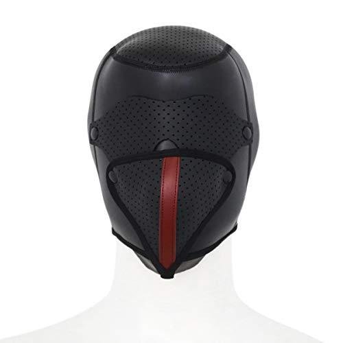 Black Pup Play Hood Mask for Couples