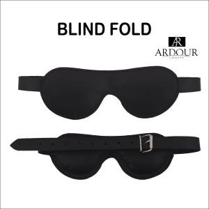 Adjustable Leather Blindfold for Couples' Play