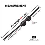 Adjustable Leather Blindfold for Couples' Play