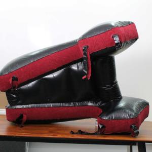 Inflatable Bondage Cushion with Cuffs for Couples