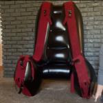 Inflatable Bondage Cushion with Cuffs for Couples