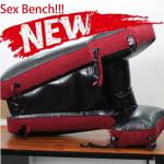 Inflatable Bondage Cushion with Cuffs for Couples