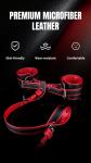 Adjustable PU Leather Bondage Restraint Straps