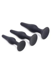 Triple Spire Silicone Anal Trainer Set