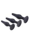 Triple Spire Silicone Anal Trainer Set