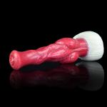 Silicone 8-Inch Monster Knot Dildo and Plug