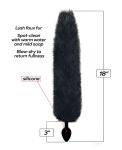 Silicone Fox Tail Anal Plug for Fun Play