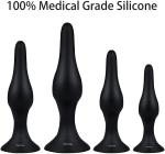 4PC Medical Silicone Anal Plug Set