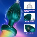 Heart LED Vibe Plug for Pleasure
