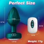 Heart LED Vibe Plug for Pleasure