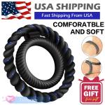 Dual Ball and Scrotum Ring for Pleasure