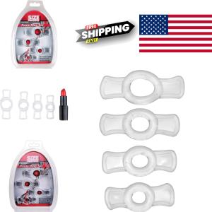 Clear Flexible Penis Ring Set for Lasting Stamina