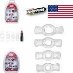 Clear Flexible Penis Ring Set for Lasting Stamina