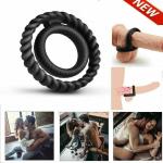 Dual Ball and Scrotum Ring for Pleasure