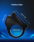 Soft Silicone Erection Enhancer Ring for Men