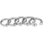 Silver Metal Penis Cage Ring for Men