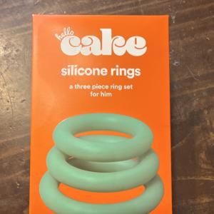Silicone Penis Rings in 3 Sizes for Pleasure