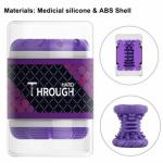 Silicone Cock and Testicle Ring - Black