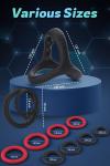 Silicone Penis Rings Set for Ultimate Pleasure