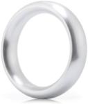 Silver Smooth Testicle Ring for Enhanced Pleasure
