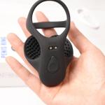 Electric Locking Cockring with Vibrating Stimulator