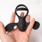 Electric Locking Cockring with Vibrating Stimulator