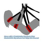 Adjustable BDSM Door Swing for Adult Fun