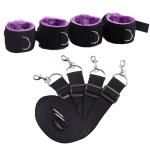 Cozy Bed Restraint Harness and Handcuff Set