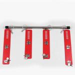 Open Leg Bar with Lockable Handcuffs and Ankle Cuffs