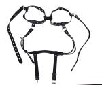 Soft Leather Chest Harness for Bondage Play