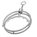Stainless Steel Hoop Breast Bondage Clamp for Women