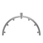 Stainless Steel Hoop Breast Bondage Clamp for Women