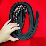 Adjustable 7-Piece PU Leather Bondage Harness Set