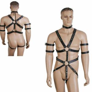 Strap-On Bodysuit Harness for Men