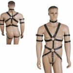 Strap-On Bodysuit Harness for Men